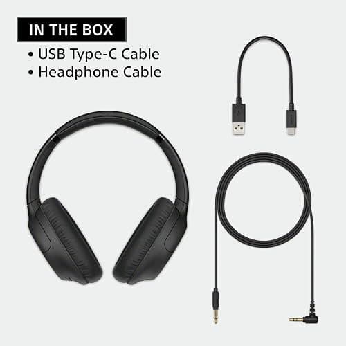 Sony WH-CH710N/B Wireless Bluetooth Noise Cancelling Headphones (Renewed) thumbnail 7