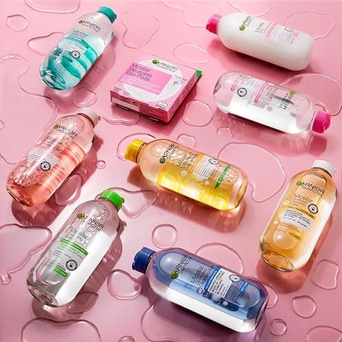 Garnier Micellar Vitamin C Cleansing Water 700ml, Gentle face Cleanser & Makeup Remover, Hypoallergenic. Vegan Formula, Suitable For Dull And Uneven Skin, Brightening Formula, Dermatologically Tested thumbnail 4