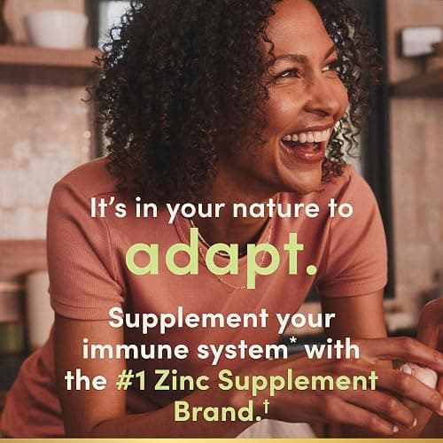 Nature’s Bounty Zinc 50mg | Immune System, Skin, & Antioxidant Health Support | Contributes to DNA Formation | Vegetarian, Non-GMO, Gluten Free | 100 Caplets, 1 Serving Per Day for Daily Health thumbnail 4