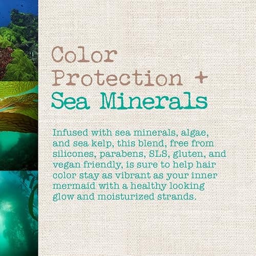 "Maui Moisture Color Protection + Sea Minerals Shampoo, Protect -Treated Tresses with Rich, Pure Algae, and Sea Kelp, Non-GMO, 13 Fl Oz" thumbnail 6