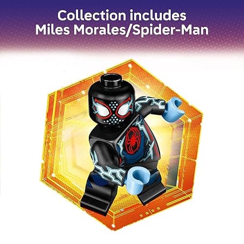 LEGO Minifigures Spider-Man: Across The Spider-Verse 6 Pack - Spider-Man Toys for Boys & Girls, Ages 5+ - Pretend Play Action Figures for Kids - Gift for Birthdays - 66797 thumbnail 4