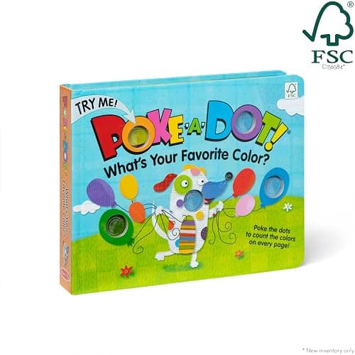 Melissa & Doug Children's Book - Poke-a-Dot: What’s Your Favorite Color (Board Book with Buttons to Pop) - FSC Certified - 1 EA - Multi thumbnail 5