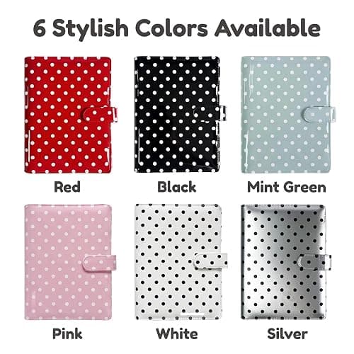 A5 Kpop Photocard Binder, 240 Slots Photo Card Holder Book Album, Pink | For Organizing Trading Card, 6 Ring A5 Binder, PU Leather Photo Card Collector collection Album,with Magnetic Buckle Closure thumbnail 8