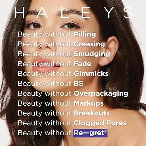 HALEYS Fan Makeup Brush – Soft Vegan Fluffy Face Brush for Applying Highlighter, Bronzer & Finishing Powder, Precise, Luminous Blending Tool, Cruelty-Free thumbnail 7