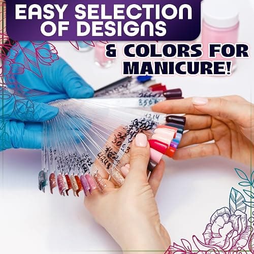 200 Pcs Nail Swatch Sticks - Clear Swatches for Gel Polish - Transparent Acrylic Practice Tips with Metal Rings, Suitable for Displaying Colors, Training Nail Forms for Beginners and Professionals thumbnail 6