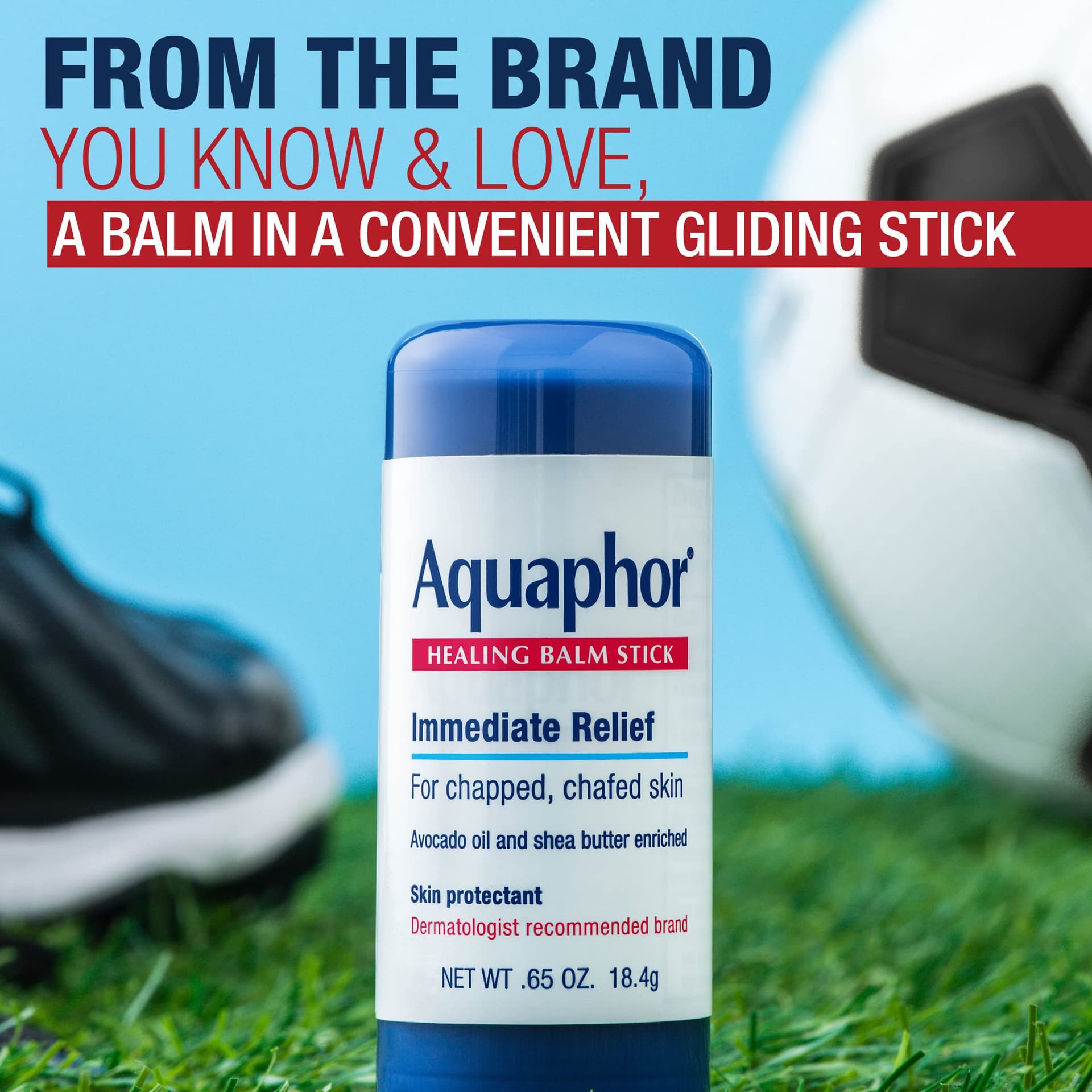 Aquaphor Healing Balm Stick, Skin Protectant with Avocado Oil and Shea Butter, 0.65 Oz Stick thumbnail 10