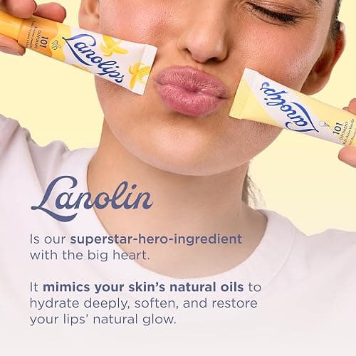 Lanolin 101 Multipurpose Ointment - Lanolin Lip Balm & Healing Ointment for Skin Barrier Repair - Moisturizer for Dry Lips, Cuticles & Elbows - No Petroleum Formula - Banana Cream Pie (0.35 oz) thumbnail 4