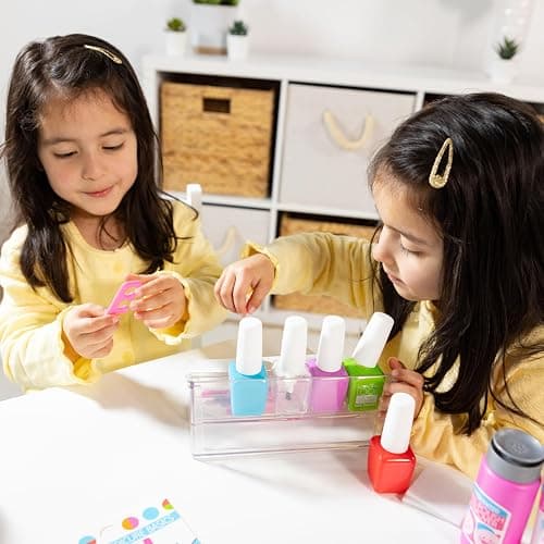 Melissa & Doug Love Your Look Pretend Nail Care Play Set – 20 Pieces for Mess-Free Play Mani-Pedis (Does NOT Contain Real Cosmetics), Pink thumbnail 2