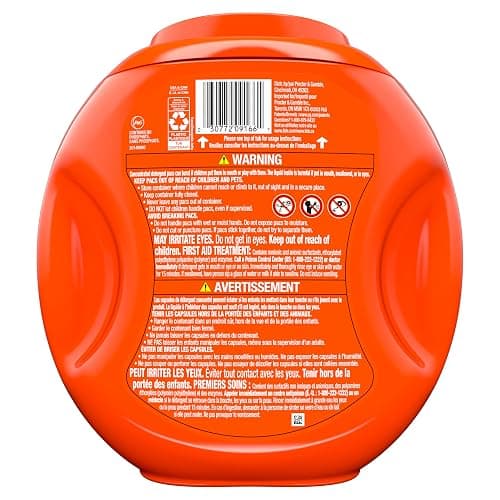 Tide PODS laundry detergent pacs, 3-in-1 Stain Remover, Odor Fighter, Color Protector, 76 Count, HE compatible, Spring Meadow Scent thumbnail 13