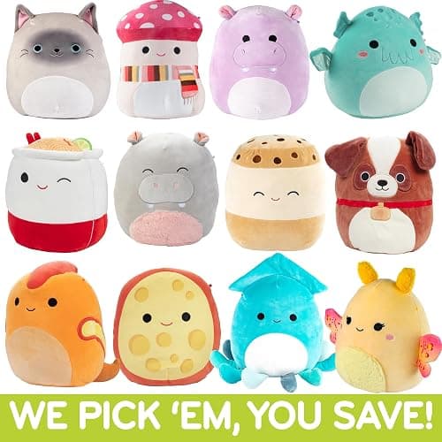 Squishmallows Mystery 10-Inch 3-Squish Value Pack - Get Three Large Official Jazwares Plush for Less - Collectible Soft & Squishy Stuffed Animal Toy - Gift Set for Kids, Girls & Boys thumbnail 2