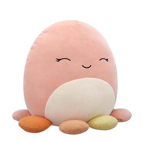 Squishmallows Original 12in Melina The Happy Peach Octopus – Official Jazwares Plush (Medium-Sized) thumbnail 4