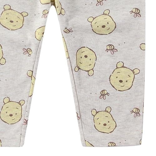 Disney Pooh Mickey Baby Boys Girls Bodysuit Pants and Cap 3 Pc Set Infants thumbnail 9