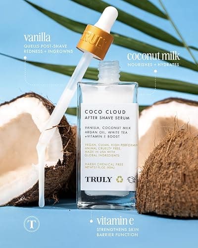 Truly Luxury After Shave Serum | Soothing & Hydrating Post Shave Treatment to Prevent Ingrown Hair For Smooth, Irritation-Free Skin thumbnail 5