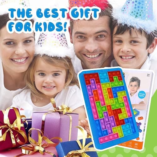 Games for 4 5 6 7 Year Olds Boys Girls, Toddlers Educational Toys for 3-4-5-6 Year Old Girl Boy Gifts-IQ Puzzle Travel Game for Kids Age 3-8 Year Old Birthday Presents Popit Fidget Toy for Kid Adults thumbnail 7
