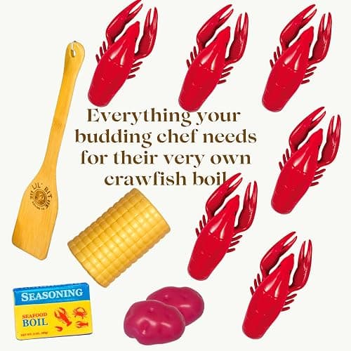 Lil' Bit Boiling Co. Kids Louisiana Crawfish Boil Playset thumbnail 4