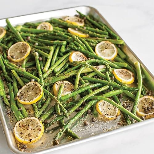 Nordic Ware Naturals 3 Piece Set - USA Made Aluminum Commercial Quality Sheet Pan for Baking or Roasting, Encapsulated Galvanized Steel Rim Prevents Warping; Half Sheet, Jelly Roll and Quarter Sheet thumbnail 7