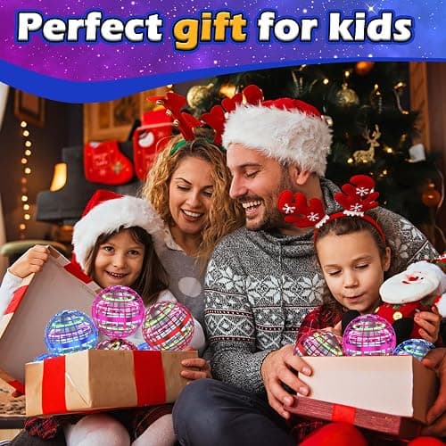 Tikduck Flying Orb Ball 2026 Toys Soaring Hover Boomerang Spinner Hand Controlled Mini Drone Cosmic Globe Spinning Kids Outdoor Fly Toy Birthday Gift Cool Stuff for Boys Girls 6 7 8 9 10+ Year Old thumbnail 4