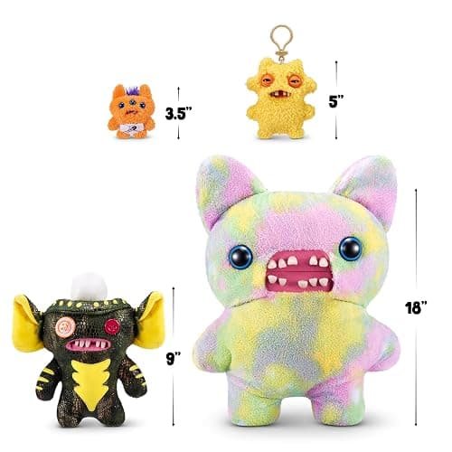 Fuggler Gremlins 9-inch Assortment Series 1 (Stripe) by ZURU, Funny Ugly Monster Gremlins Plush Toy thumbnail 3