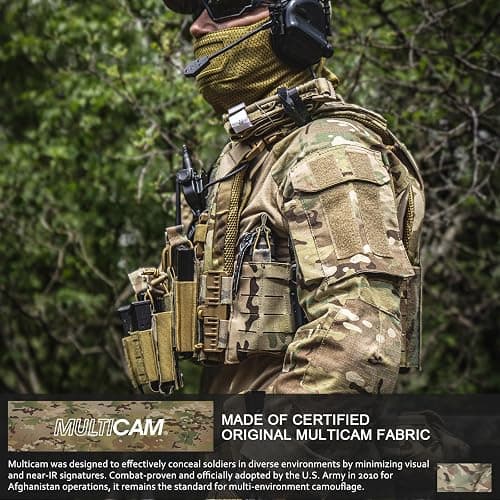VOTAGOO GEAR G3 Combat Uniform Set for Men Tactical Camouflage Clothing Hunting Paintball Suit with Knee & Elbow Pads thumbnail 6