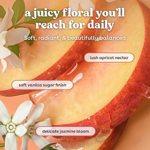 eos Shea Better Body Lotion Jasmine Peach, 24-Hour Moisture Skin Care, Lightweight & Non-Greasy, Natural Shea, Vegan, 16 fl oz thumbnail 3