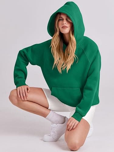 ANRABESS Women Hoodies Oversized Fleece Long Sleeve Comfy Casual Basic Pullover Sweatshirts 2025 Fall Outfits Y2K Clothes thumbnail 7