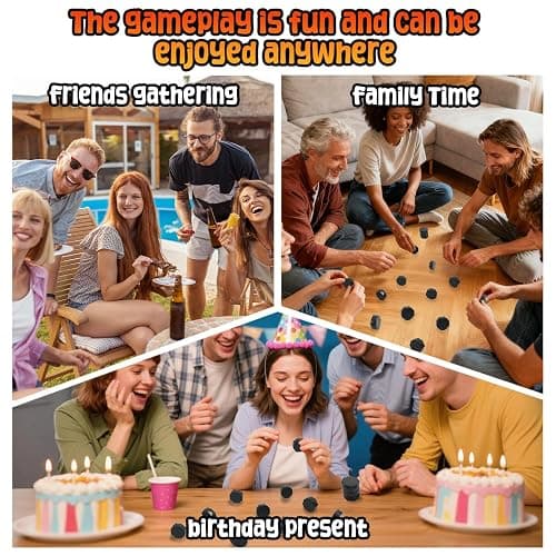 32Pcs New Magnetic Chess Game Set，Magnet Game with dice，Party Travel Desktop Magnetic Strategy Game，Cluster and Puzzle Game for Kids and Adult thumbnail 6
