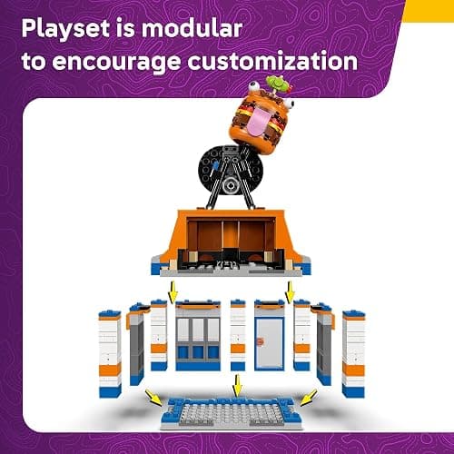 LEGO Fortnite Durrr Burger Restaurant Kids Toy - Video Game Building Set for Boys & Girls, Ages 10+ - Fortnight Minifigures Beach Boss, Grimy, and More - Gift Idea for Birthdays & Gaming Fans - 77076 thumbnail 3