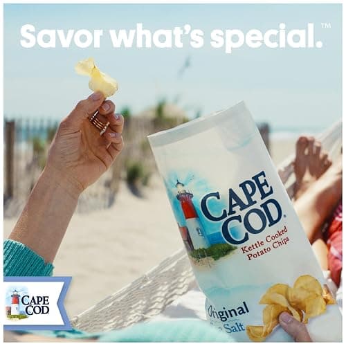 Cape Cod Potato Chips, Original Kettle Chips, 14 Oz Party Size thumbnail 5