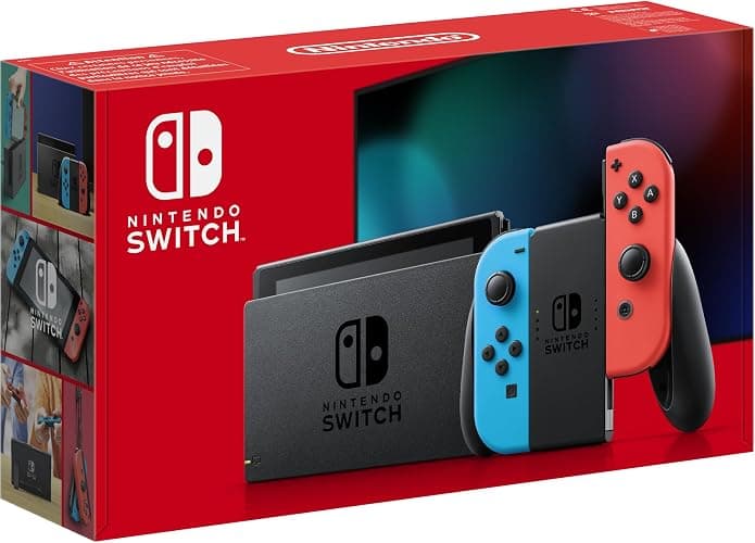 Nintendo Console Switch con Joy-Con Rosso Neon e Blu Neon - Image 1