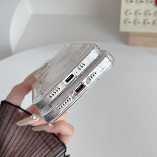 FLIRACON Cute Cartoon Capybara Clear Soft Phone Case Compatible with iPhone Case (Clear,for iPhone 16 Pro) thumbnail 5