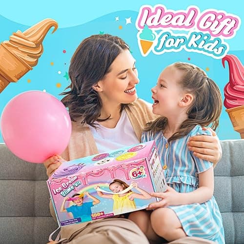 Slime Kit, decked DIY Slime Kit for Girls Age 6-12 Butter Slime Toys for Girls 7-10 Art Crafts for Kids 6-8 Birthday Gifts for Kids Stress Relief Kids Toys Girls thumbnail 7