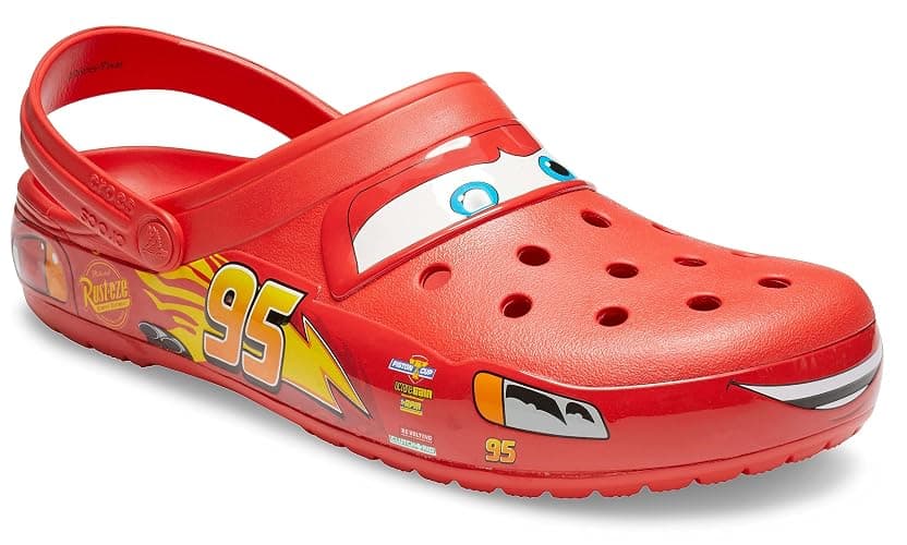 Crocs Unisex Adult Disney Pixar Cars Lightning McQueen Clogs thumbnail 7