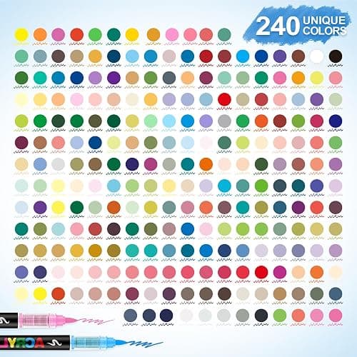 Guangna 240 Acrylic Paint Markers thumbnail 7
