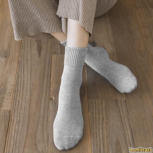 Lomitract Bamboo Mini Crew Socks (Women 5-10) thumbnail 5