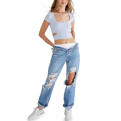 Aeropostale Women's Aero Baggy Jean thumbnail 2