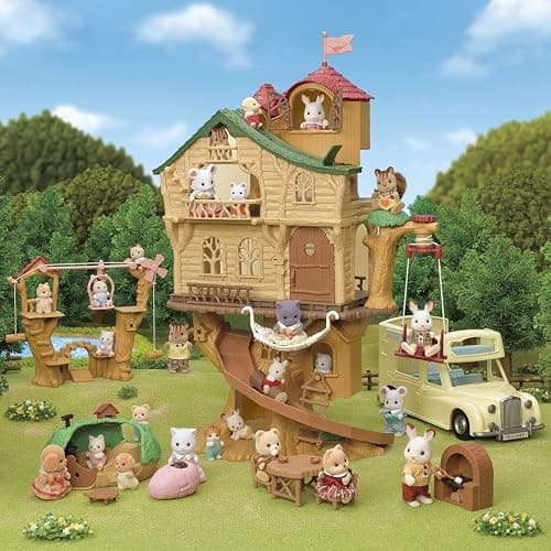 Calico Critters – Dollhouse Series – Adventure Treehouse 2025 Edition | Vacation Dollhouse Toy | Ages 3+ thumbnail 8