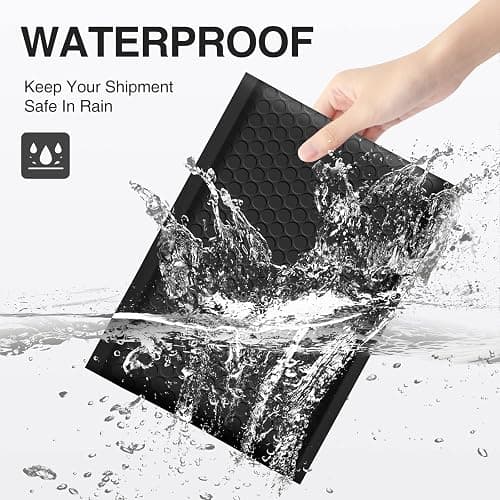 UCGOU Bubble Mailers 5x8.6" Usable Size 5x7" Padded Envelope Black 100 Pack | Waterproof Lightweight Mailing Packages,Opaque Self Seal Adhesive Boutique Padded Shipping Bags for Jewelry Makeup Supplier thumbnail 4