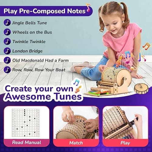 Smartivity DIY Music Machine Toy for Kids 8-14 Years | Create Your Own Music with 7 Preset Songs | STEM Toy | Christmas & Birthday Gift for Girls & Boys 8-14 Years thumbnail 5