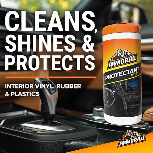 Armor All Protectant, Glass and Cleaning Wipes, Wipes for Car Interior and Car Exterior, 30 Count Each (Pack of 3) thumbnail 4