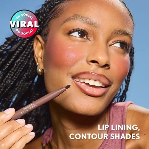 Covergirl Outlast Lipstain, 72 Iconic Darling, Smooth Application, Precise Pen-Like Tip, Transfer-Proof, Satin Stained Finish, Vegan Formula, 0.06oz thumbnail 3
