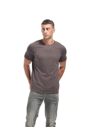 VEIISAR Crew Neck Tees Premium Men's T-Shirts - Soft and Fit Mens T-Shirt - Casual Stylish Tee for Men S - 4XL thumbnail 2