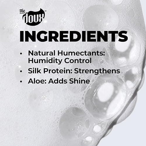 The Doux Multi-Use Mousse for Curly Hair – The Doux Mousse Def Texture Foam for Styling, Curl Definition, Volume & Shine – Curl Cream Alternative for Textured Hair & Natural Hair Styles thumbnail 5