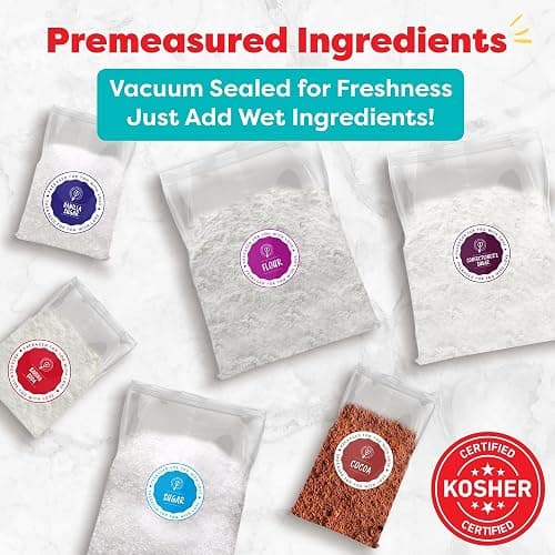 Baketivity DIY Cake Pop Baking Kit for Kids - Premeasured Ingredients, Decorating Supplies thumbnail 3