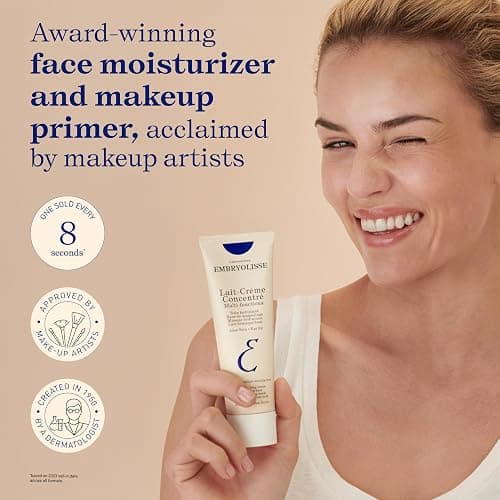 Embryolisse Lait-Crème Concentré Face Moisturizer and Makeup Primer, French Face Cream With Shea Butter & Aloe Vera thumbnail 2