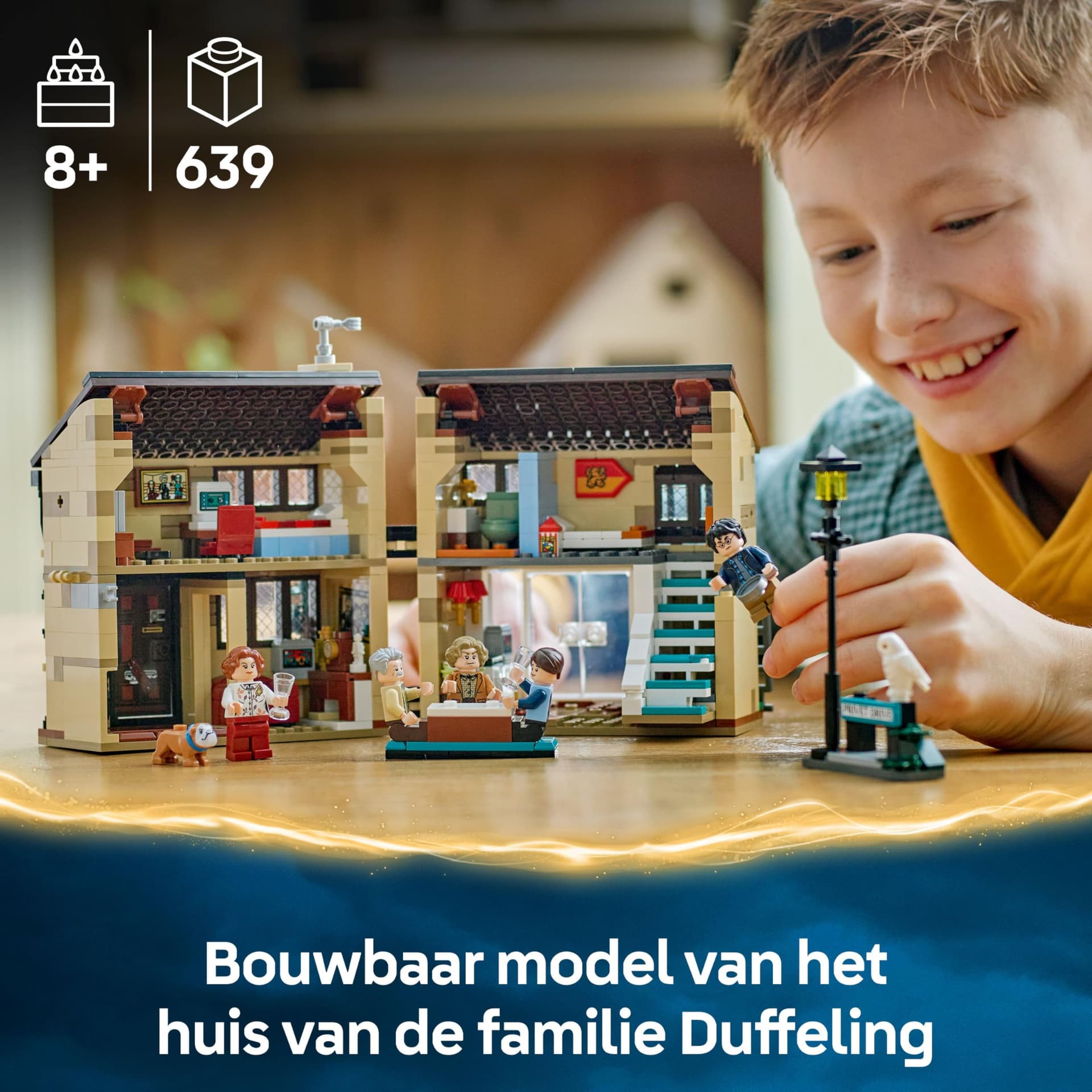 LEGO Harry Potter Privet Avenue: Visit of Aunt Margot Toys with 5 Minifigures, Grompie the Dog and Blown Aunt Margot Figure - Prisoner of Azkaban Gift for Girls and Boys 76451 thumbnail 2