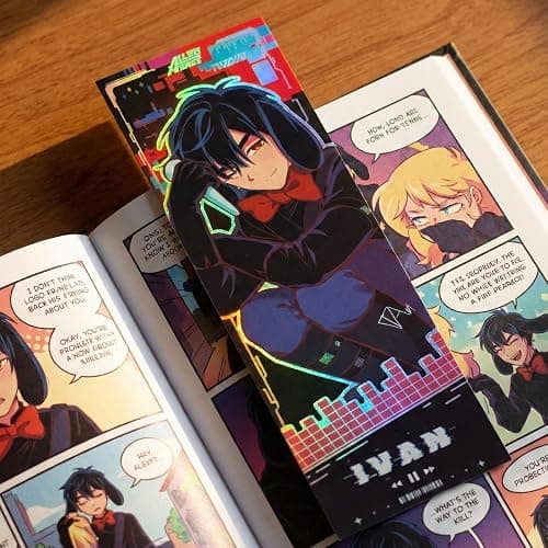 YJacuing Alien Stage Rabbit Series Blind Box Ticket Bookmark (Single Pack) | Official, Anime, ALNST, Merch, with Bonus Black PVC Disc thumbnail 6