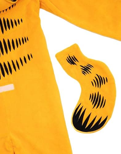 Garfield Kids Onesie | Orange Novelty Cat All in One Loungewear Outfit For Boys & Girls | Character Sleepwear Bodysuit thumbnail 2