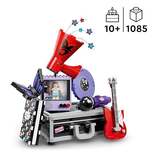 LEGO Editions Olivia Rodrigo's Secret Storage - Toy w/Suitcase, Microphone, Record, Megaphone, TV & Minifigure - Kids' Room Decor - Music Gift for 10+ Year Old Girls & Fans - 43030 thumbnail 2