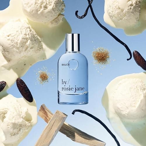 By Rosie Jane Eau De Parfum Spray (Dulce) - Clean Perfume for Women - Non-Toxic Body Mist with Notes of Creamy Vanilla, Brown Sugar & Warm Hinoki Wood - Paraben, Sulfate & Phthalate Free (50ml) thumbnail 2