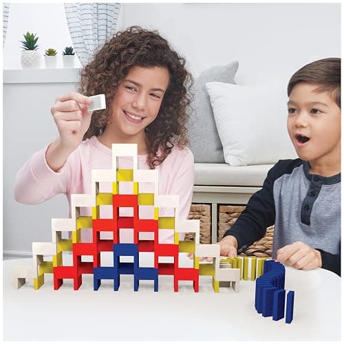Spin Master Games, Lily Hevesh H5 Domino Creations 100-Piece Dominoes Set, Kids Games, Building Toys, Classic Game, Dominoes for Adults, for Ages 5 & Up thumbnail 2